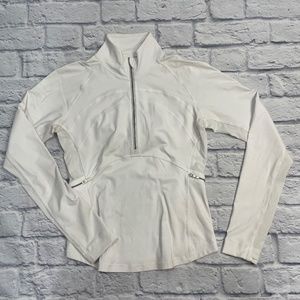 Lululemon Half Zip - White (6)